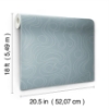 Picture of Emily Rayna Lineation Peel and Stick Wallpaper - Blue