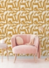 Picture of Emily Rayna Inside The Box Peel and Stick Wallpaper - Yellow