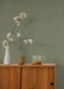 Picture of Mr. Kate Daphne Limewash Peel and Stick Wallpaper - Olive Green