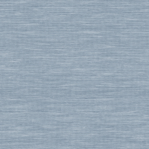 Picture of Mr. Kate Stella Grasscloth Peel and Stick Wallpaper - Dusty Blue