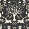 Picture of Harry Potter Horcrux Damask Peel and Stick Wallpaper - Black