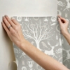 Picture of Harry Potter Horcrux Damask Peel and Stick Wallpaper - Cream