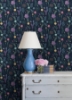 Picture of Disney Encanto Embroidery Floral Peel & Stick Wallpaper - Navy