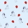 Picture of Bluey Keepy Uppy Peel & Stick Wallpaper - Blue