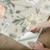 Picture of Vintage Poppy Peel & Stick Wallpaper - Roll