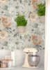 Picture of Vintage Poppy Peel & Stick Wallpaper - Roll