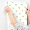 Picture of Heart Peel and Stick Wallpaper