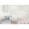 Picture of Black Dots Peel and Stick Wallpaper