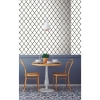 Picture of Modern Trellis Peel and Stick Wallpaper - Black