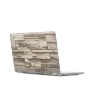 Picture of Stacked Stone Peel and Stick Wallpaper - Brown