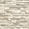 Picture of Stacked Stone Peel and Stick Wallpaper - Natural