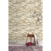 Picture of Stacked Stone Peel and Stick Wallpaper - Natural