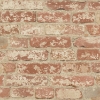 Picture of Brick Peel and Stick Wallpaper - Red