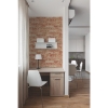 Picture of Brick Peel and Stick Wallpaper - Red