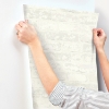 Picture of Brick Peel and Stick Wallpaper - Off White