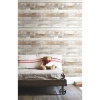 Picture of Distressed Wood Peel and Stick Wallpaper - Tan