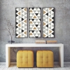 Picture of Geometric Triangle Peel and Stick Wallpaper