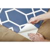 Picture of Modern Geometric Peel and Stick Wallpaper - Blue