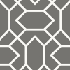 Picture of Modern Geometric Peel and Stick Wallpaper - Dark Gray