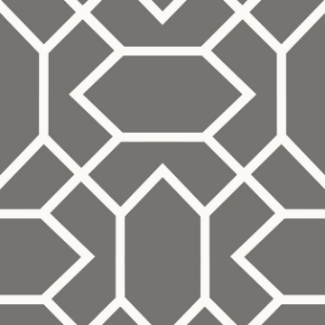 Picture of Modern Geometric Peel and Stick Wallpaper - Dark Gray