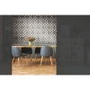 Picture of Modern Geometric Peel and Stick Wallpaper - Dark Gray