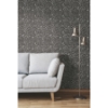 Picture of All Over Circles Peel and Stick Wallpaper - Black