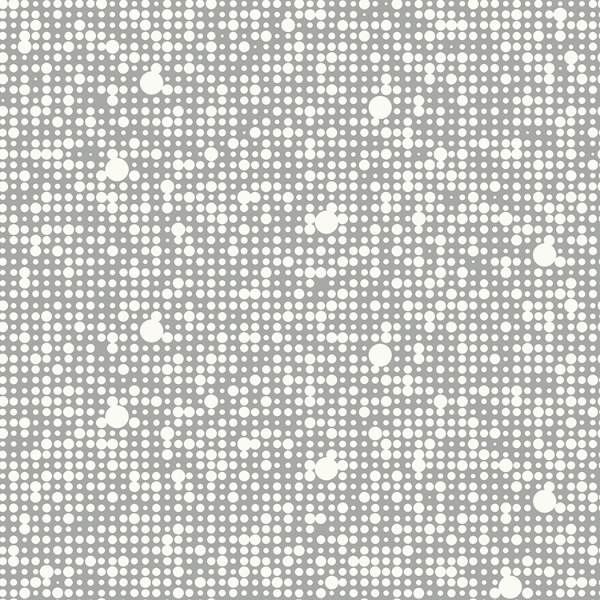 Picture of Polka Dot Peel and Stick Wallpaper - Gray