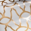 Picture of Trellis Peel and Stick Wallpaper - Gold