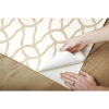 Picture of Trellis Peel and Stick Wallpaper - Gold