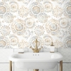 Picture of Bohemian Peel and Stick Wallpaper - Tan