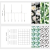 Picture of Monthly and Weekly Planner Dry Erase Peel and Stick Giant Wall Decals