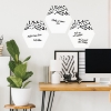 Picture of Doodle Dry Erase Hexagon Peel and Stick Wall Decals