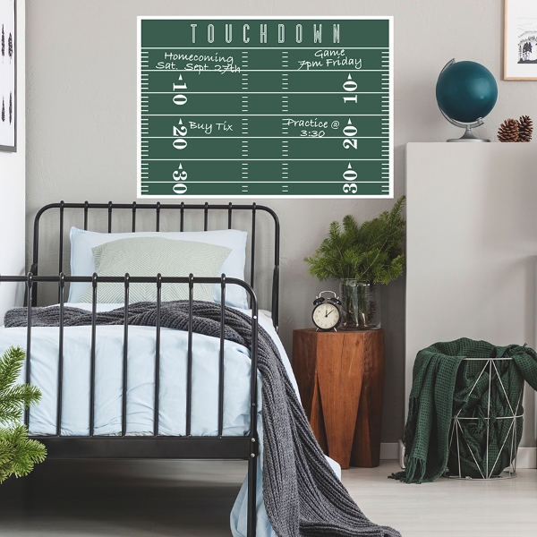 Picture of Football Field Dry Erase  XL Giant Peel & Stick Wall Decals