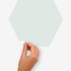 Picture of Light Sage Hexagon Dry Erase Peel and Stick Wall Decals