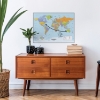 Picture of Dry Erase Map Of The World Peel and Stick Giant Wall Decal