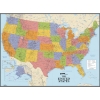 Picture of Dry Erase US Map Peel and Stick Giant Wall Decal