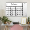 Picture of Scroll Dry Erase Calendar Giant Wall Decal