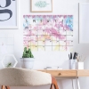 Picture of Tie Dye Dry Erase Calendar Peel and Stick Giant Wall Decal