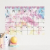 Picture of Tie Dye Dry Erase Calendar Peel and Stick Giant Wall Decal