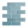 Picture of Blue Seaglass Peel and Stick Backsplash