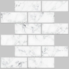 Picture of Carrara Marble Subway Peel and Stick Backsplash