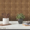 Picture of Copper Tin Tile Peel and Stick Backsplash