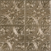 Picture of Gold Tin Peel and Stick Tile Backsplash