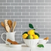 Picture of Gray Subway Peel and Stick Backsplash