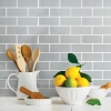 Picture of Gray Subway Peel and Stick Backsplash