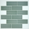 Picture of Sage Green Ceramic Peel and Stick Backsplash