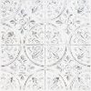 Picture of White Tin Peel and Stick Tile Backsplash