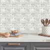 Picture of White Tin Peel and Stick Tile Backsplash