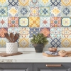 Picture of Spanish Terracotta Tile Peel and Stick Backsplash