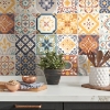 Picture of Spanish Terracotta Tile Peel and Stick Backsplash